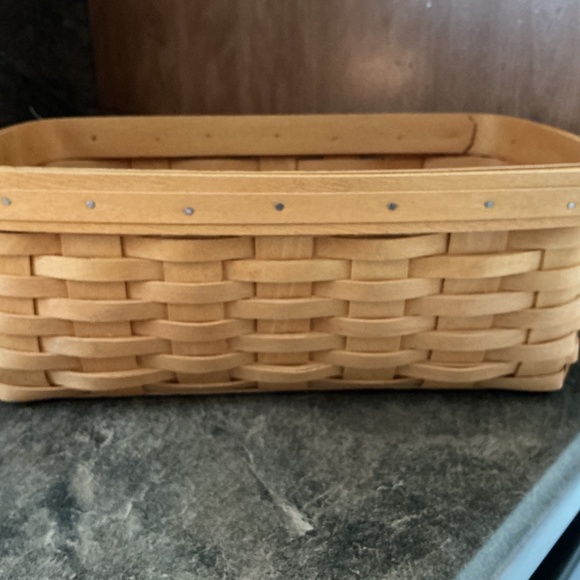Longaberger Long Tissue Basket Set - Picture 5 of 13